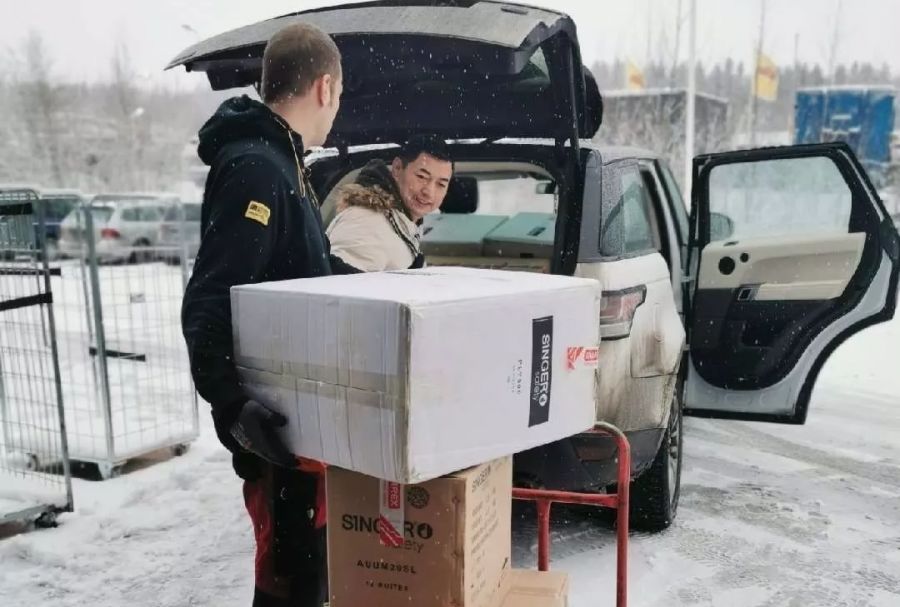 身在海外，心系家乡，安顺口罩到了