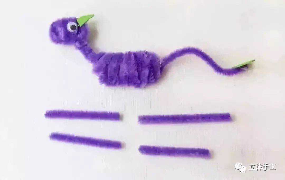 新手玩扭扭棒简单教程,毛根扭扭棒的100种玩法