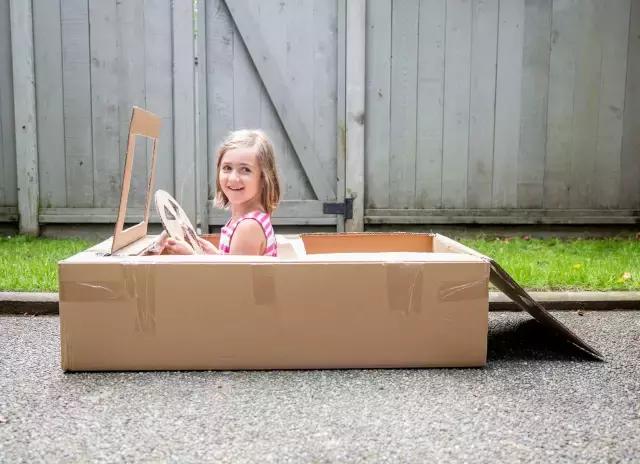 纸壳创意小手工,幼儿园手工制作简单易学纸壳