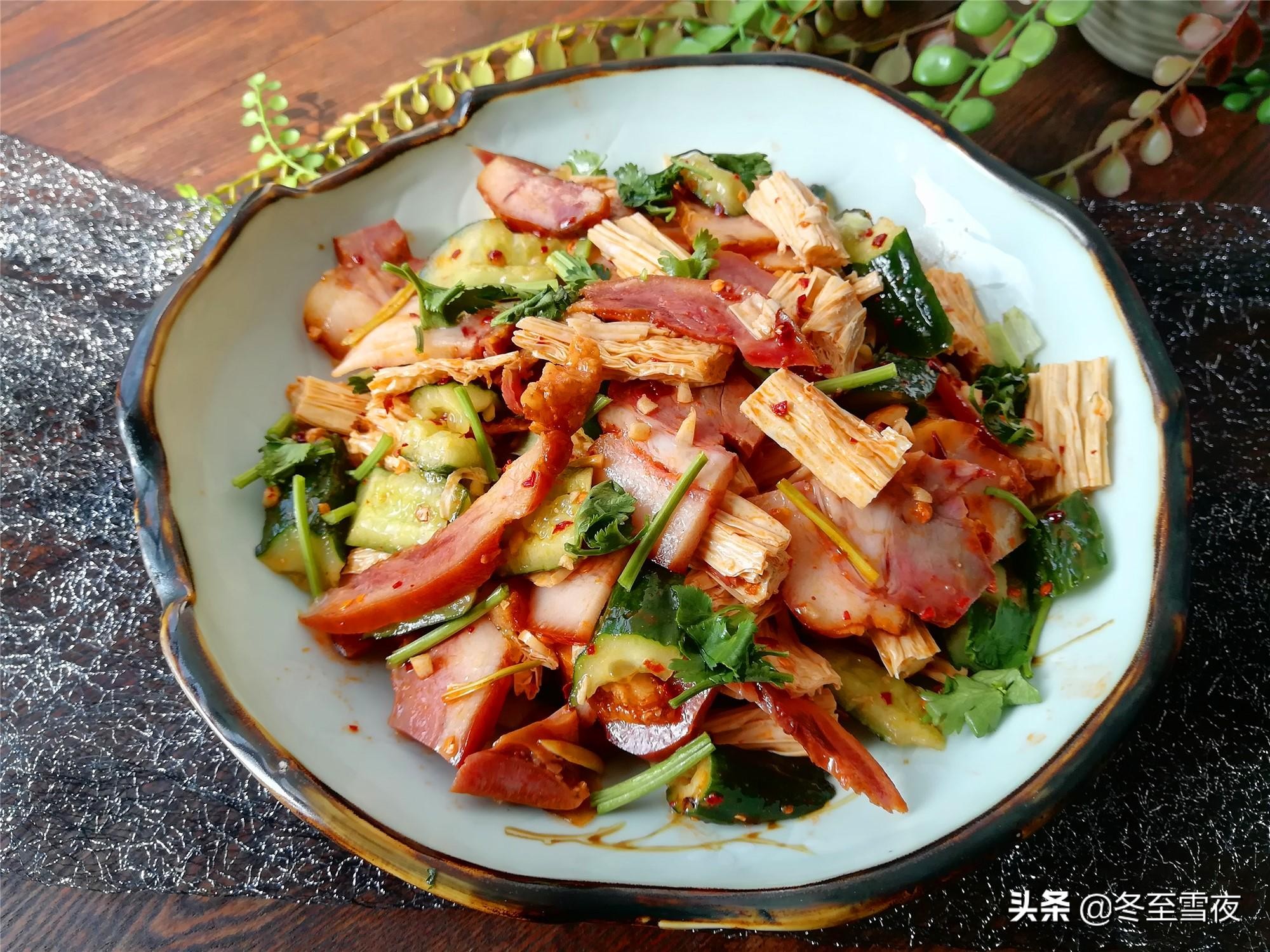 二月二，习俗吃猪头肉，教你5*猪种**头肉做法，荤素搭配，吃着不腻