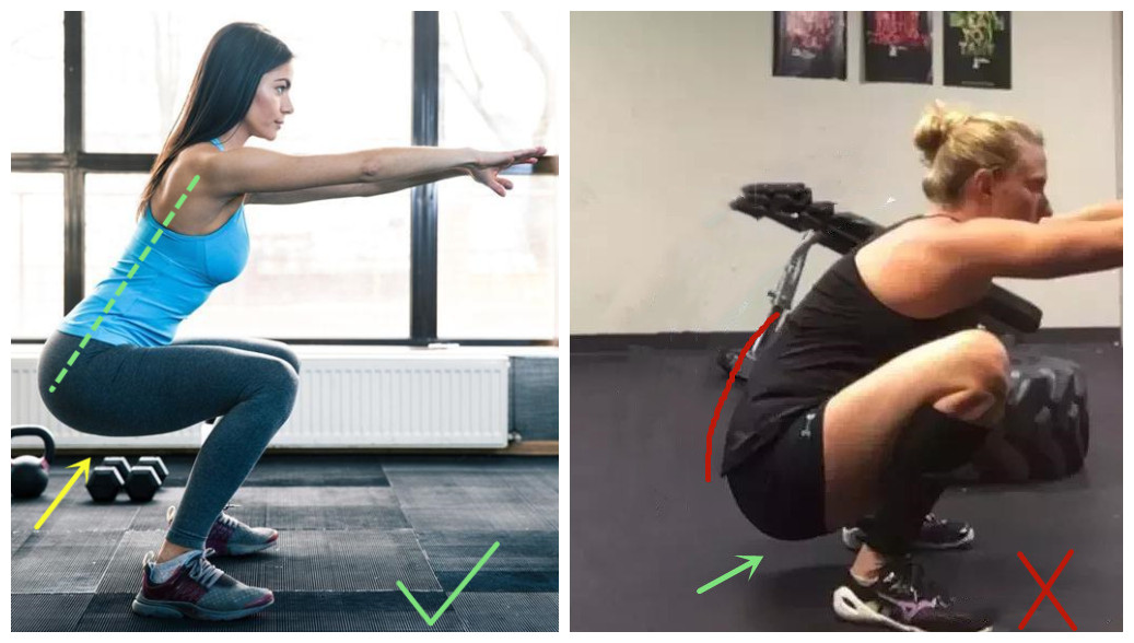 深蹲总是腰发力怎么办,深蹲总是弯腰怎么回事