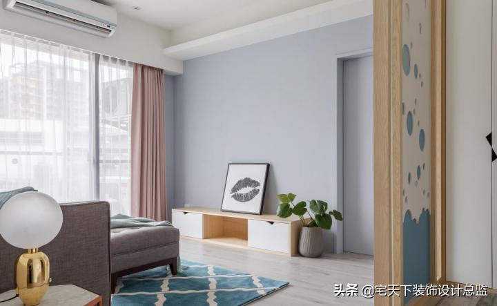 小户型家装室内设计轻奢,台式风装修设计案例