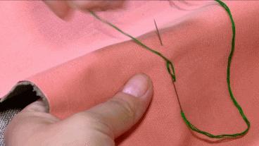 打底衫袖子太长隐形针线缝法,针线缝补技巧衣服大了改小