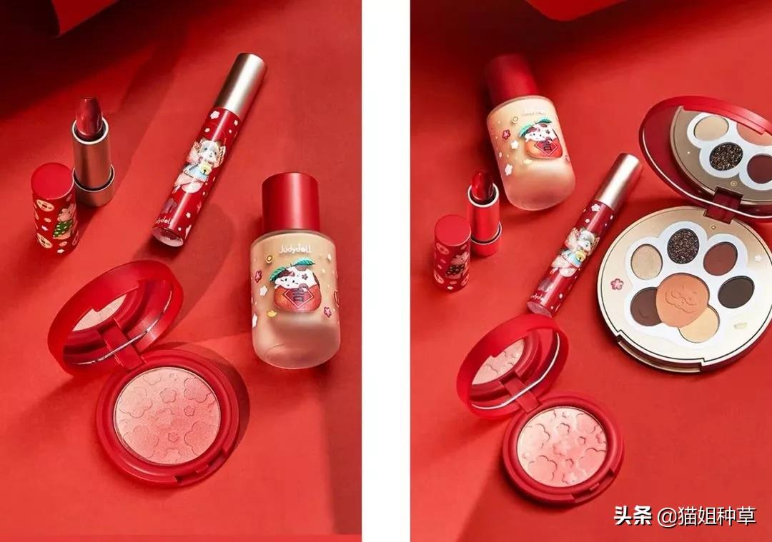 橘朵的最新联名,橘朵联名款试色