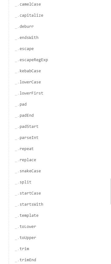 一致性、模块化、高性能的JavaScript实用工具库