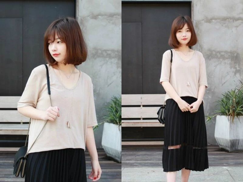 大脸适合波波头发型吗,大脸波波头发型