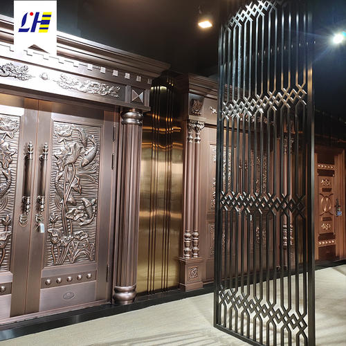 黑钛不锈钢屏风隔断,黑钛屏风