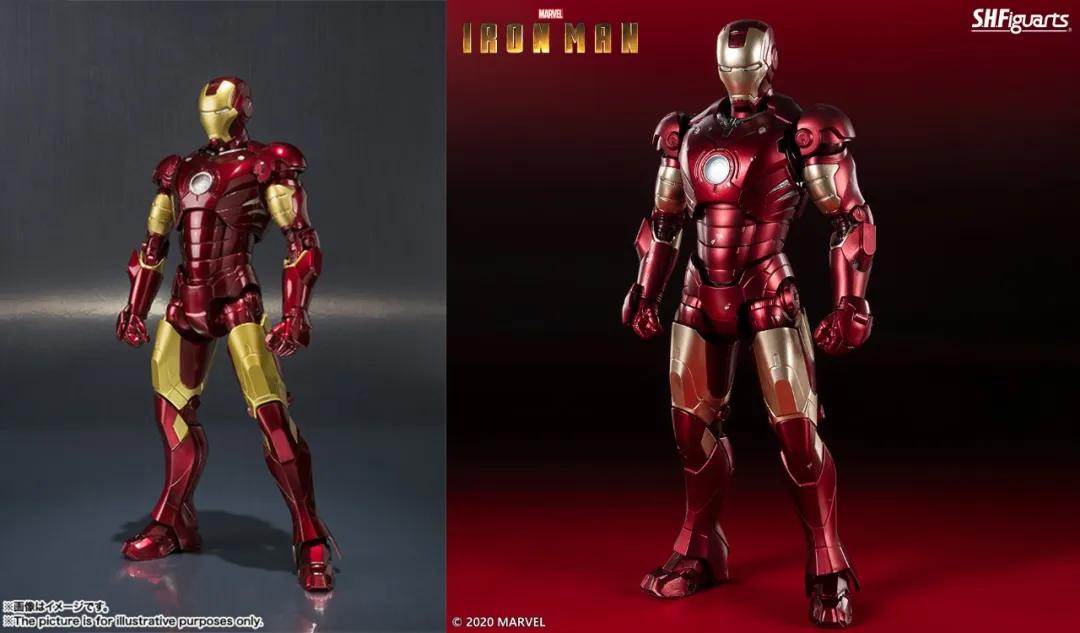 shf钢铁侠mk85战损版响指,mk3钢铁侠超大型