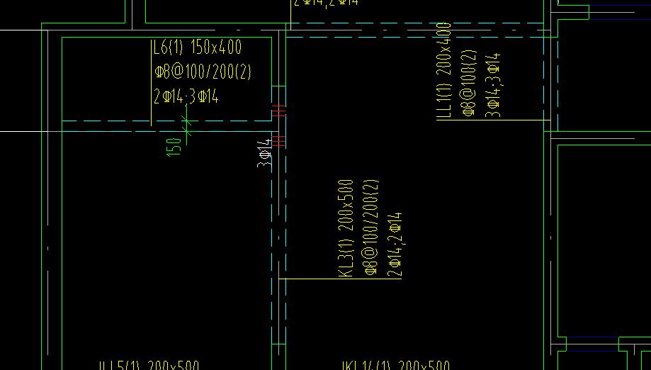 梁配筋图小白讲解,梁配筋的识图报告