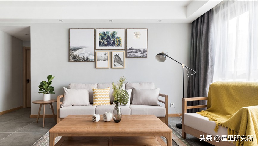 日式原木风装修家具搭配,日式原木家具小户型落地