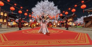 天刀手游云中君少女衣服染色攻略,天刀手游新年染色少女