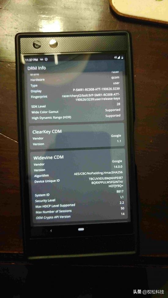 razerphone2拆解,razerphone2双卡双待