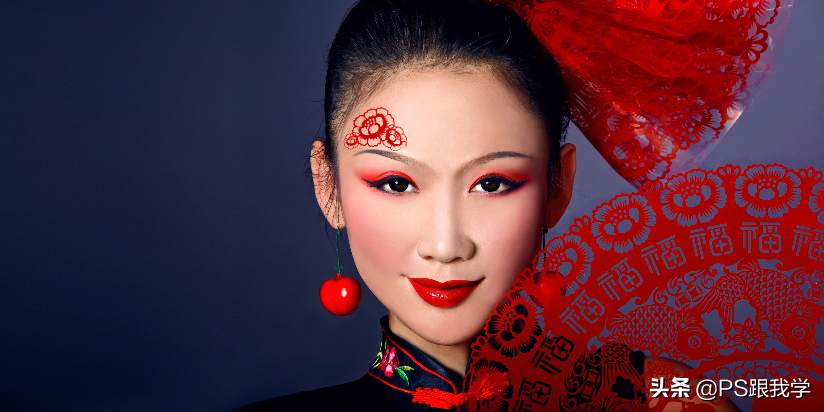 photoshop怎么设计手幅,photoshop如何制作海报