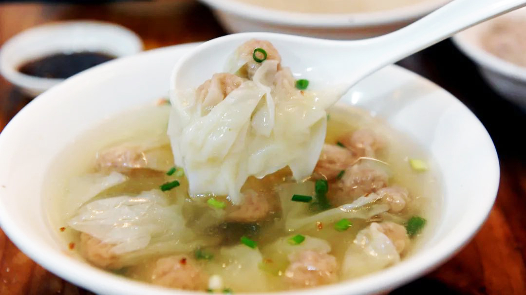 日售千碗拌面、扁肉的尚干小吃