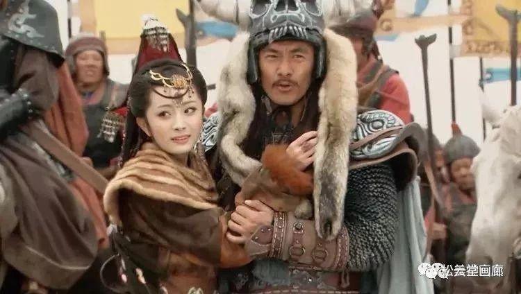 昭君出塞的背景图,昭君出塞古图