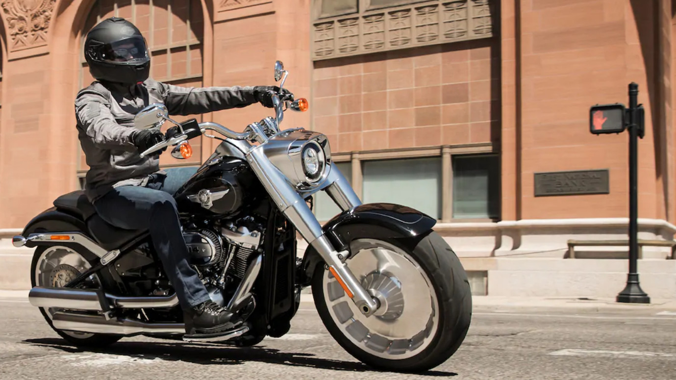 哈雷fatboy高清图片,哈雷fatboy