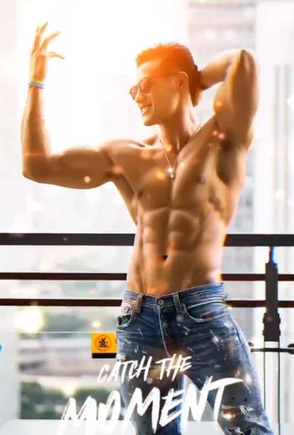 他身高183公分,胸肌硕大差点把衬衫撑爆,这身材简直绝了