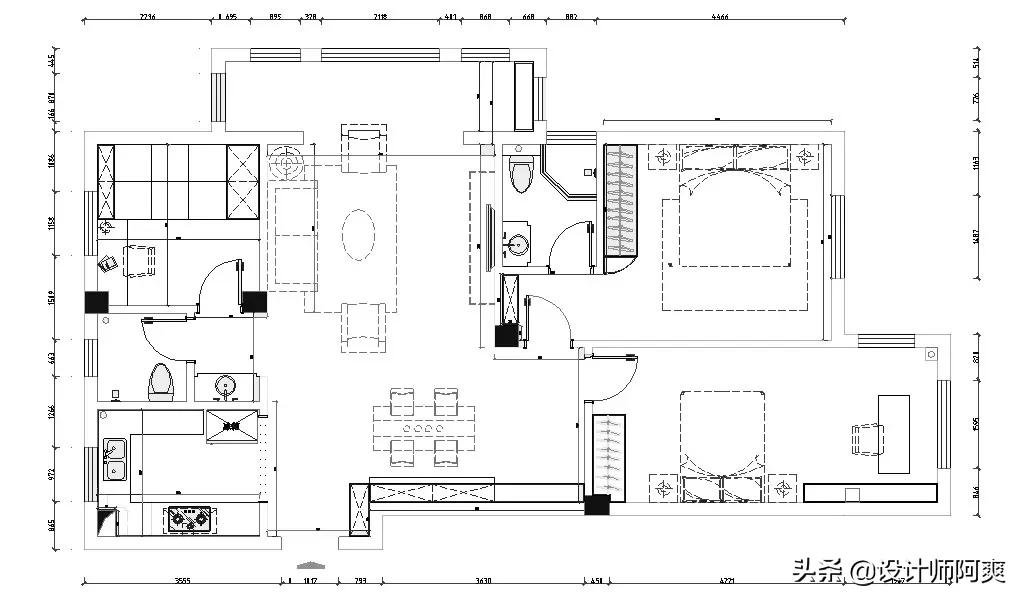 大门正对客厅一体隔断,入户正对客厅餐厅玄关隔断效果图