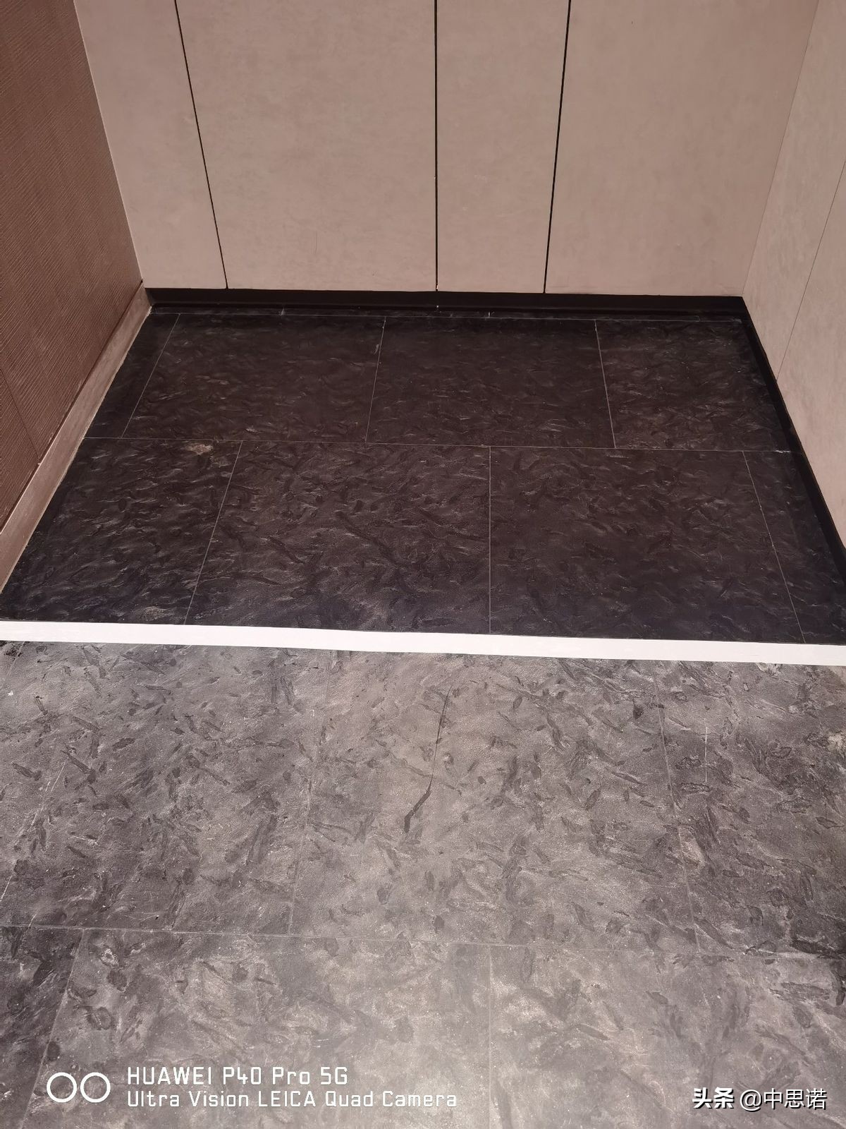 深色石材无光泽了怎么办?用1800Pro方便安全更美观