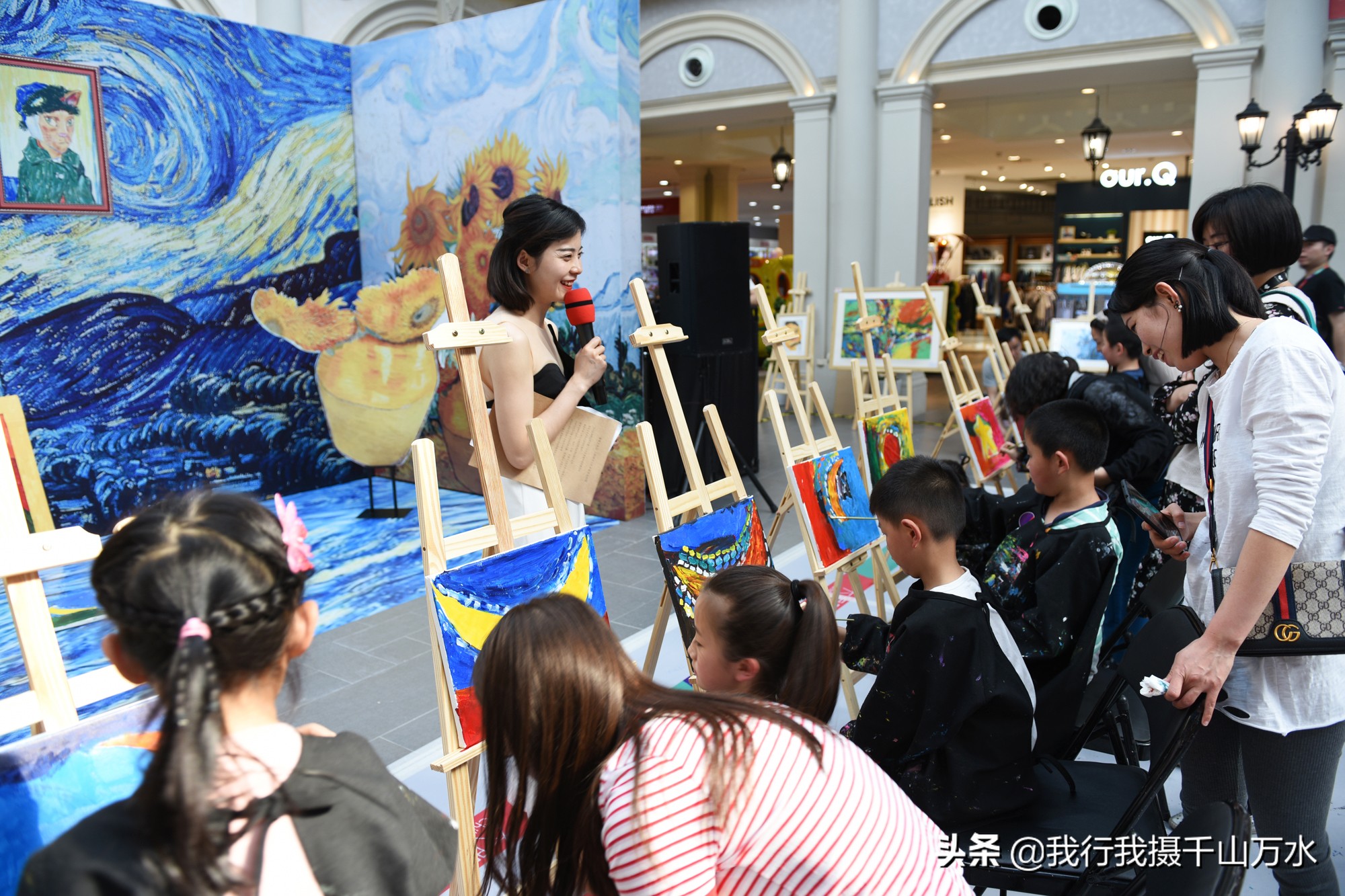 梵高星空油画绘画教程,梵高的星空绘画教程油画棒