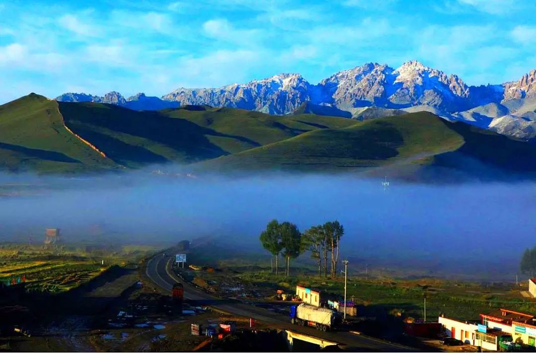 夏季武威的乌鞘岭,武威乌鞘岭古长城