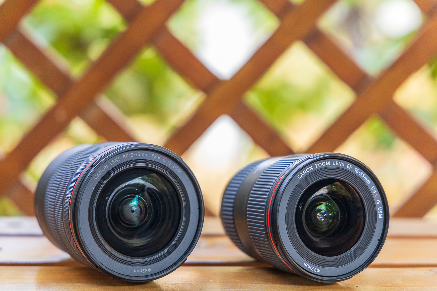 佳能无反相机全画幅,佳能rf14-35与15-35横向对比测评