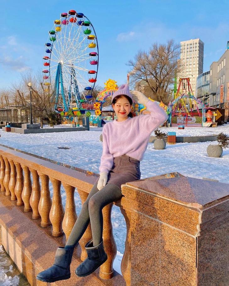 天冷不要露脚踝的穿搭,露脚踝冬季穿搭