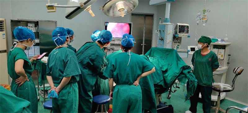 医联体再结硕果，南大一附院井冈山医院妇产科腔镜技术实现全面突破