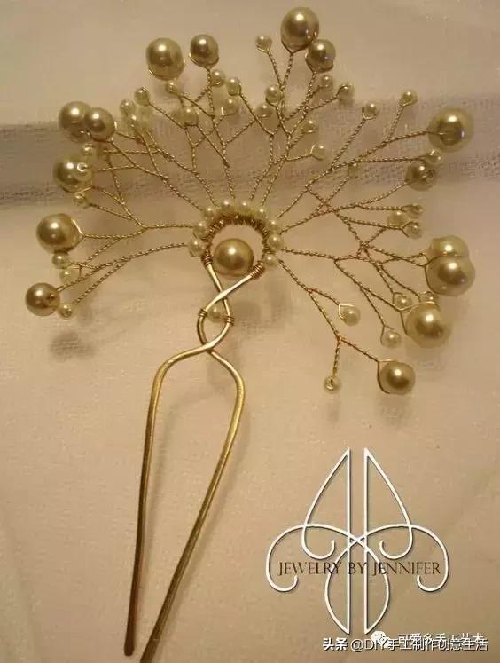 用珠子穿出漂亮的手链和项链花样,复古珠子手链教程