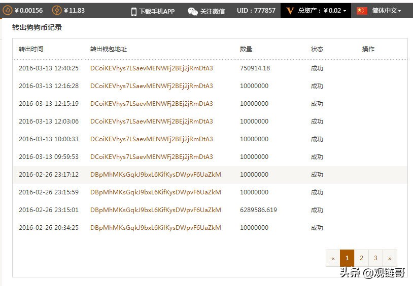观链采访：他可能是全国买狗狗币最多的人，14亿个，价值上亿……