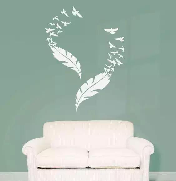 自己在家画墙绘零基础,简单又好看的小墙绘