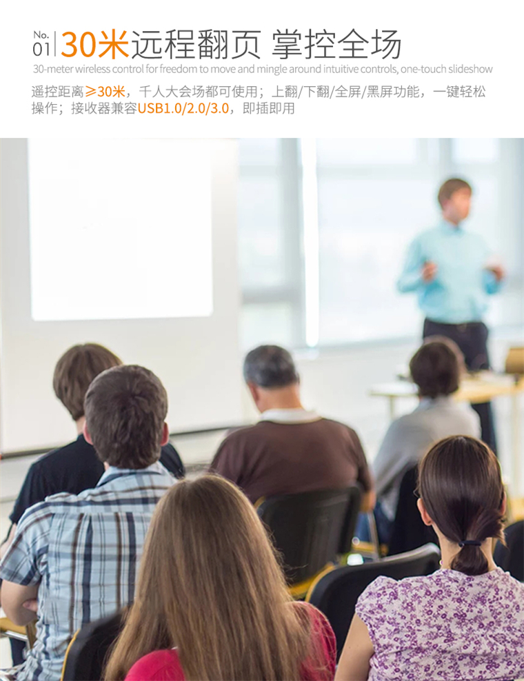 鹰格龙五合一U盘（U盘+翻页器+激光笔+录音+充电宝）