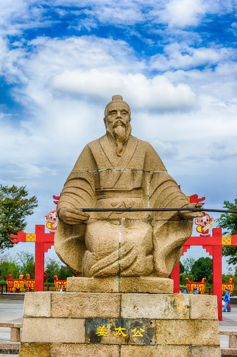 姜子牙讲解钓鱼之道,姜子牙等待时机