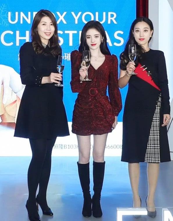 鞠婧祎黑色丝绒长袜,鞠婧祎会不会穿黑色丝袜