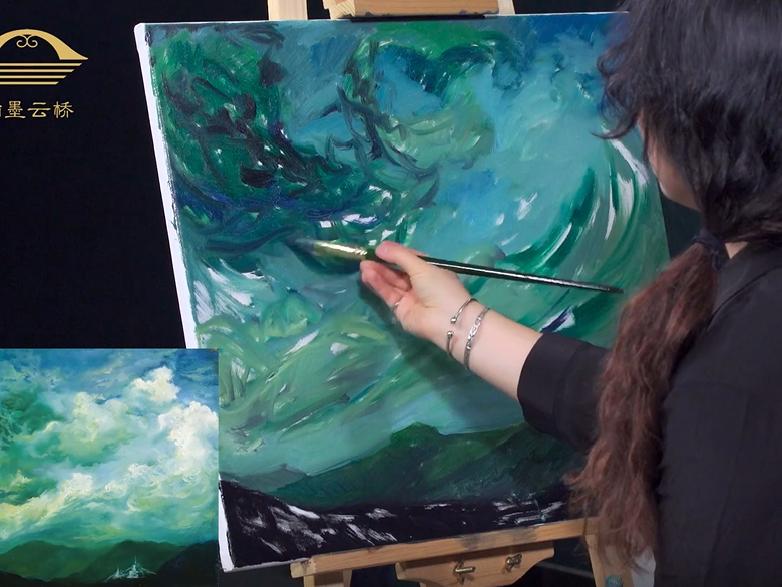 赏云时代，李谦谦教你如何画云彩