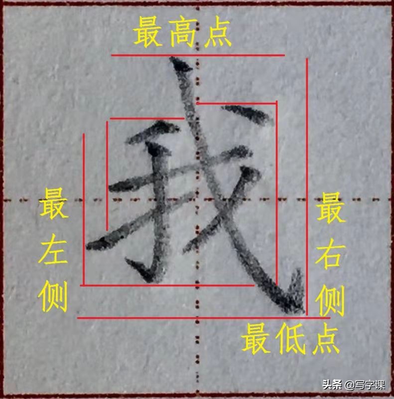 写字笔画笔顺间架结构精讲,赵老师常用92字结构精讲