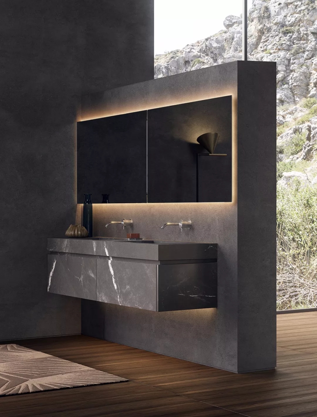 卫生间设计洗手盆尺寸图纸,100种洗手盆设计图