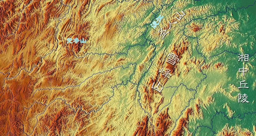 湘西眼中的湖南,湖南与湘西