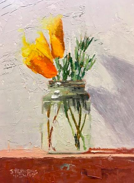 简单油画临摹素材,适合油画初学者临摹的油画