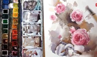 固体水彩和水彩颜料有什么区别,水彩颜料要放什么比较不会干掉