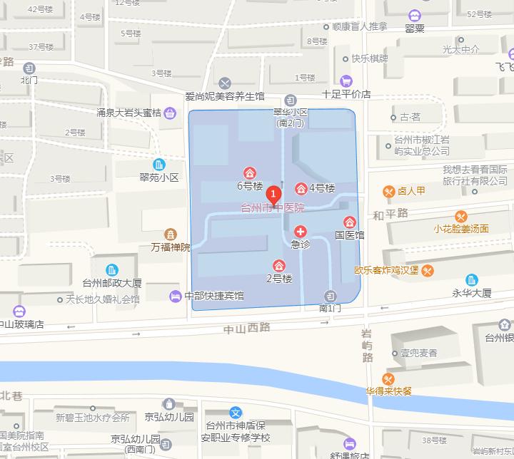 台州市中医院一览表,台州市中心医院和中医院区别