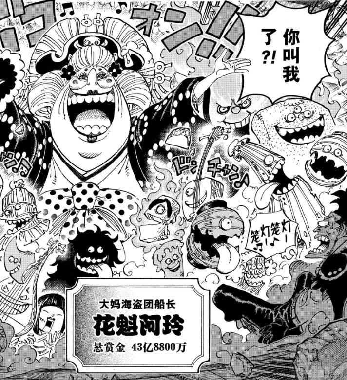 海贼王大妈海贼团成员,海贼王大妈海贼团介绍