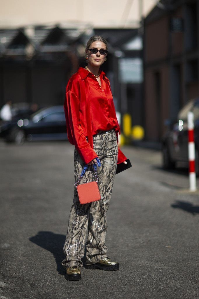 皮裤穿出优雅,如何把皮裤穿出美感