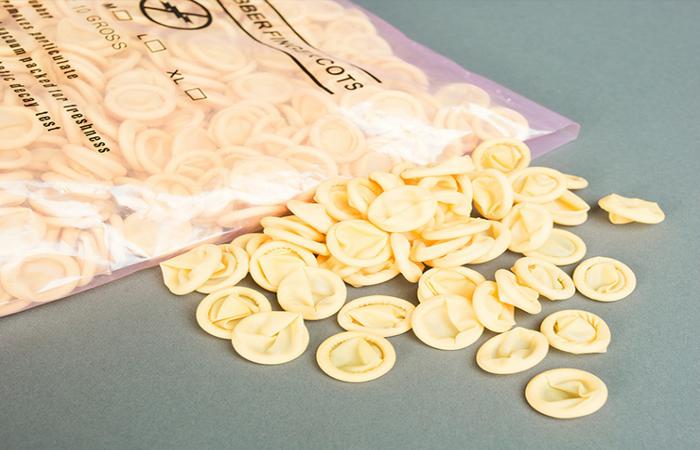 工业静电手指套,防静电手指套供应