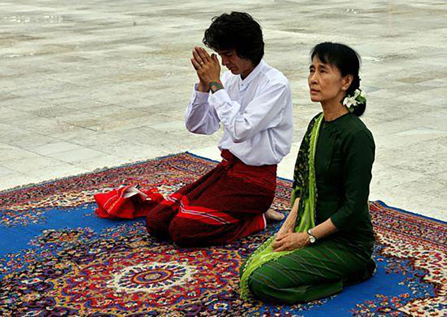 昂山素季:身负缅甸独立之父血脉,走下神坛的民主女神