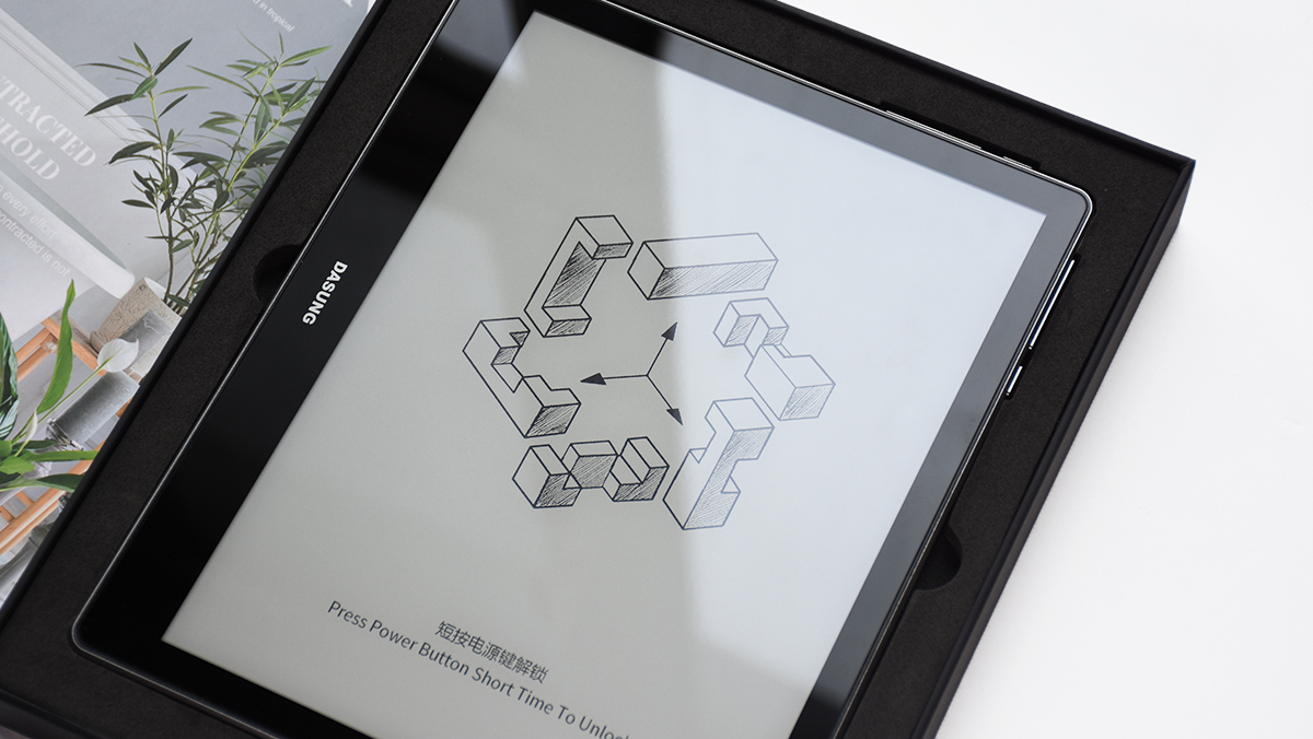大上Not-eReader103电子墨水屏平板：纸质观感一机多用