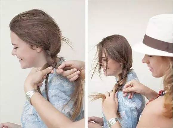 御姐发型编发长发及腰,御姐风比较拽的编发