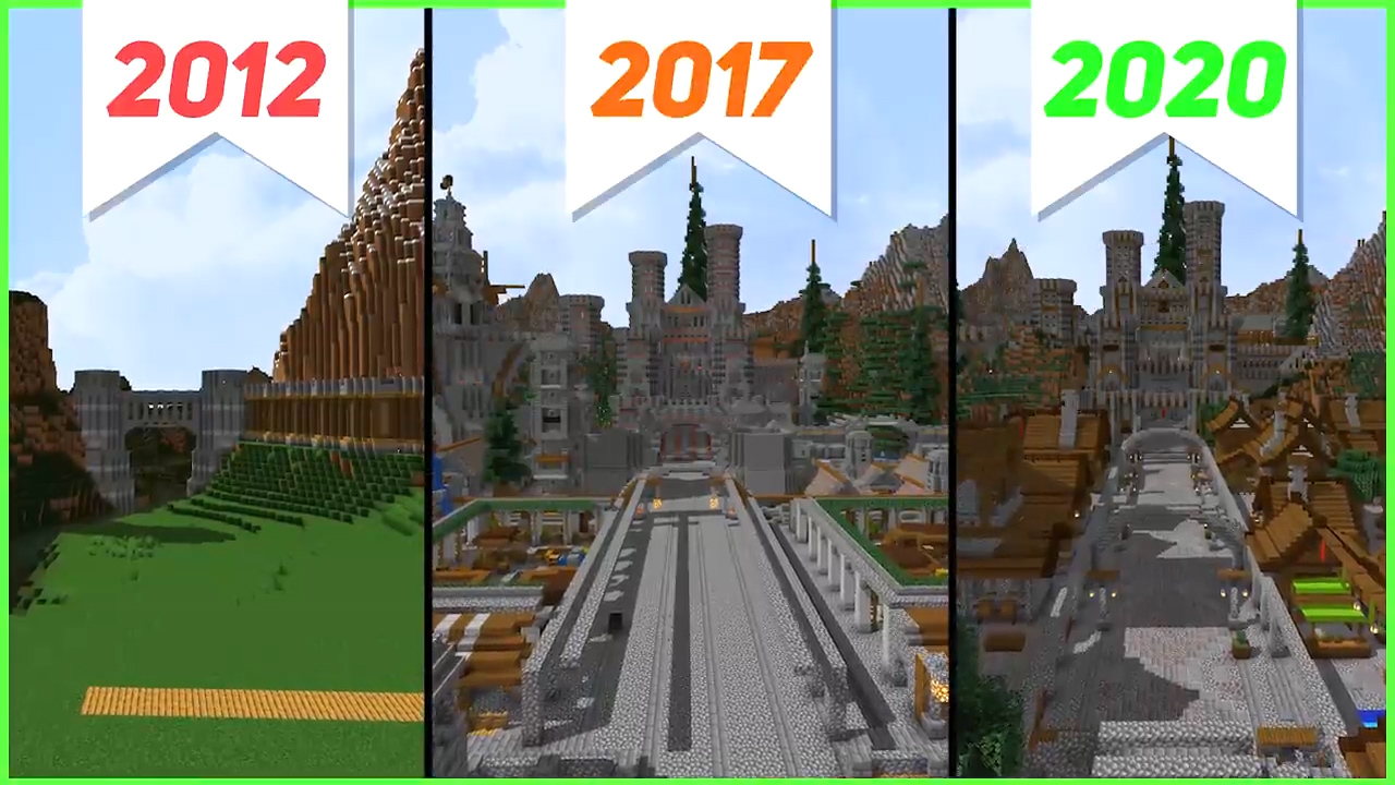 我的世界一个玩了一年的存档,我的世界一名玩家生存50天