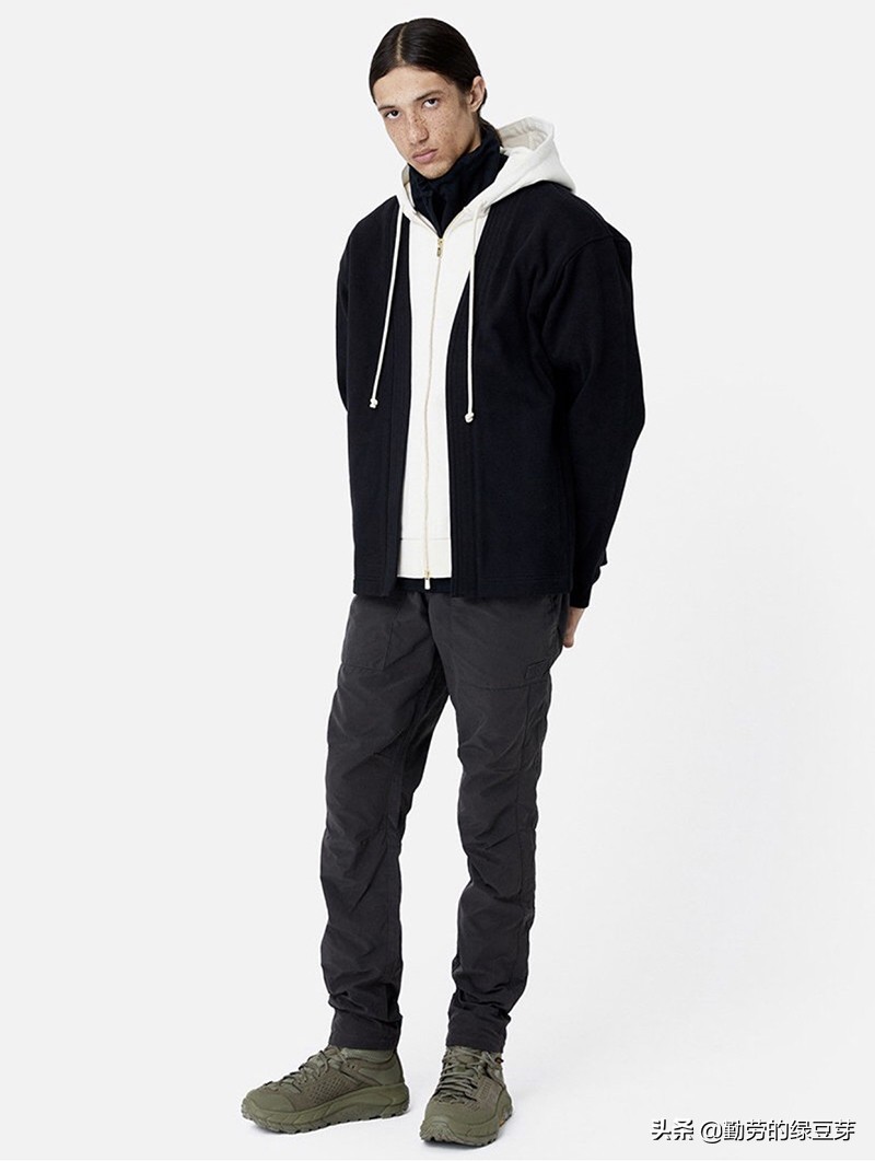 kith2023的夏季风格,kith迷彩拉链连帽外套