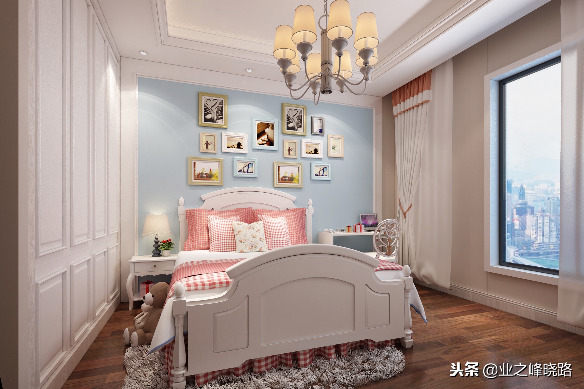 原木风格的新中式，就是这么庄重又漂亮——164曲江汉华城